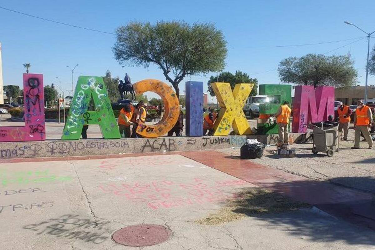 Tras la marcha por el Día Internacional de la Mujer se reportaron daños que ascienden a los 50 mil pesos