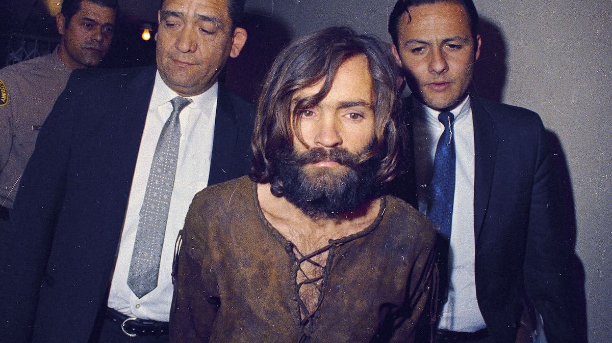 Charles Manson, líder de una secta que asesinaba en 1969.