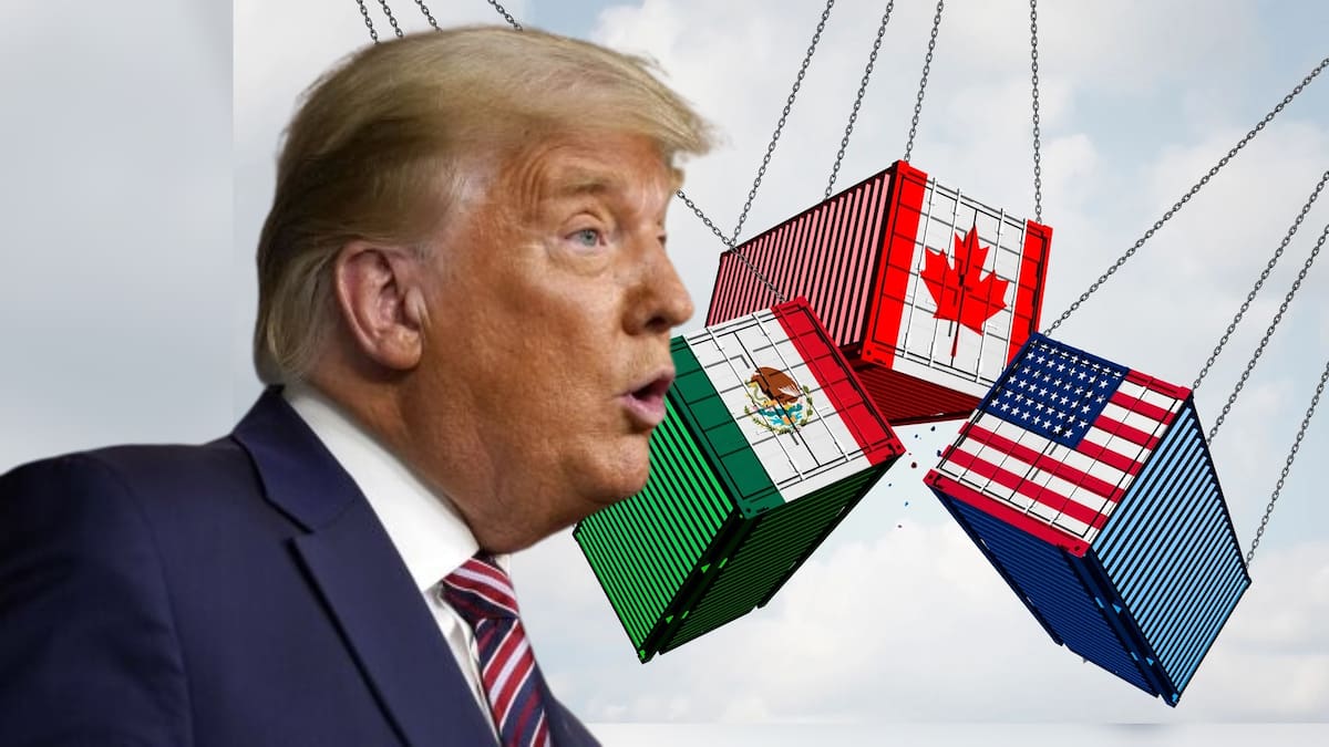 Desde la Secretaría de Relaciones Exteriores, la canciller Martha Bárcena, señala cómo Donald Trump está violando el T-Mec al aplicar aranceles a México. | Pixabay y AP