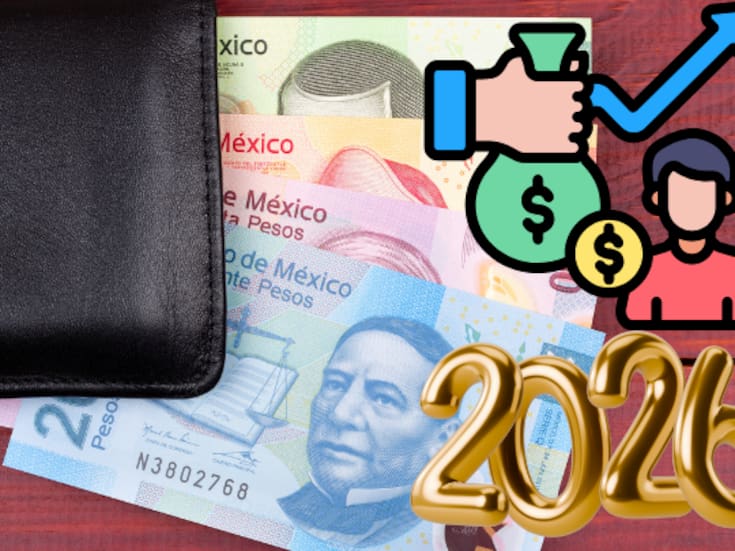 Arranca 2026 con alza salarial: Salario mínimo sube 13% y asegura adquisición de dos canastas básicas, según la STPS