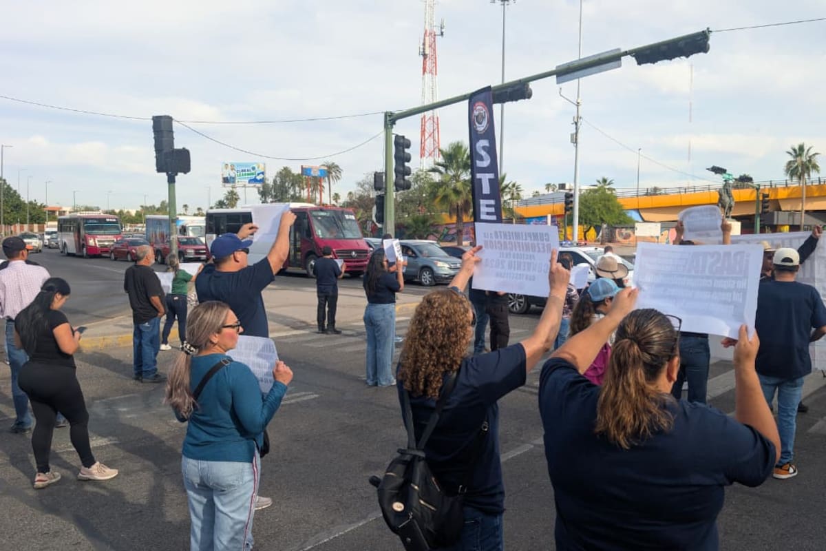 Steus acusa falta de voluntad de rectora Camarena y exige intervención de Durazo para resolver huelga en la Unison