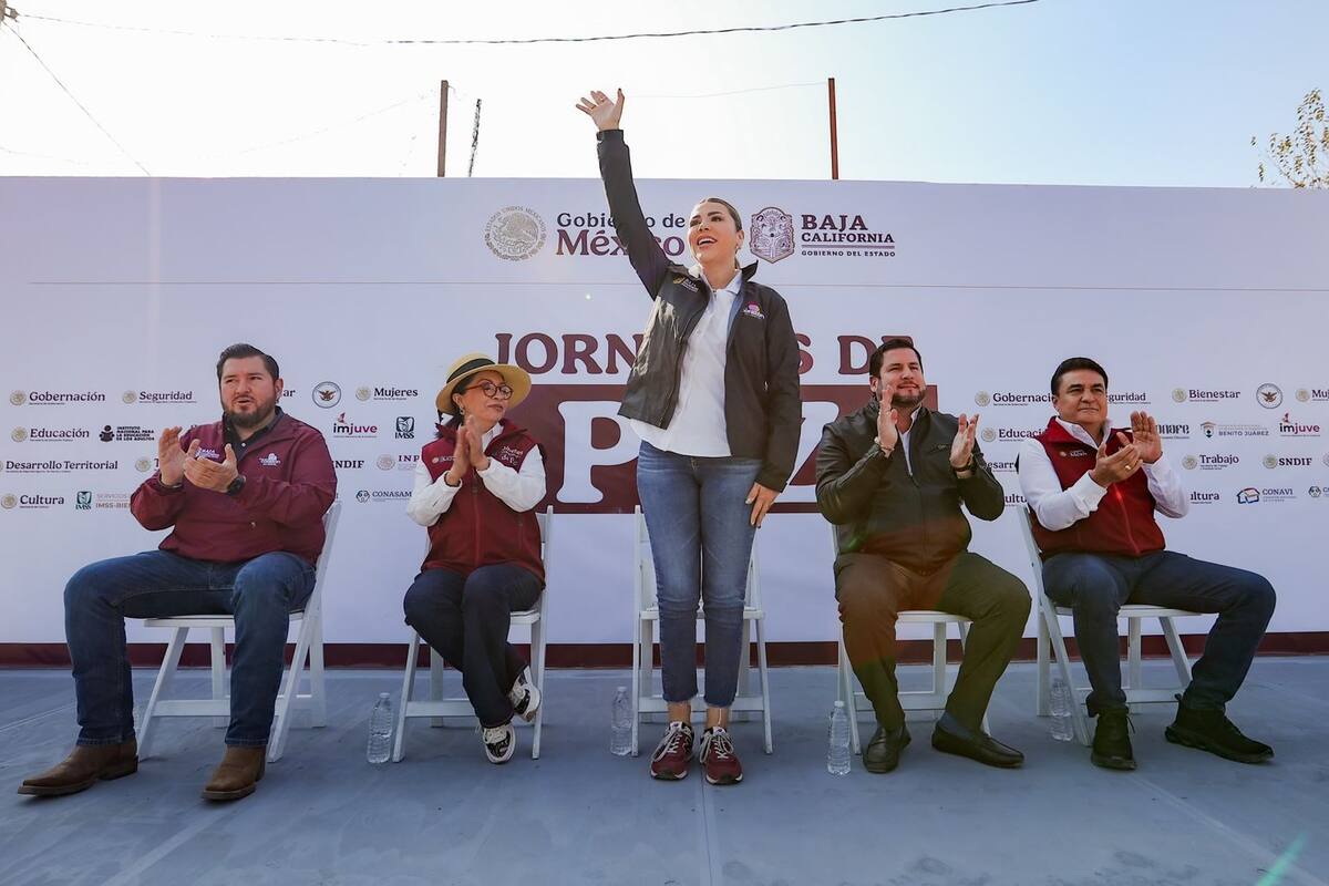 Destaca gobernadora avances para disminuir delitos en Tijuana