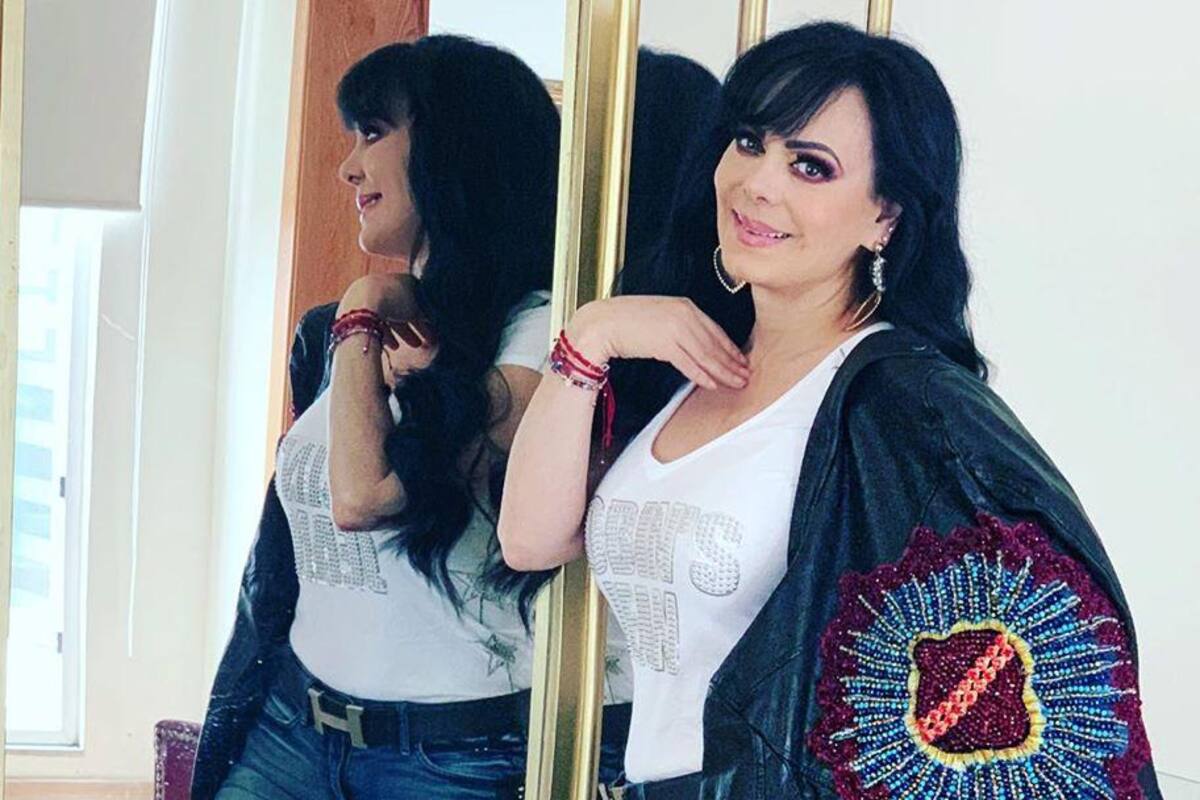 Maribel Guardia lista y sexy para dormir