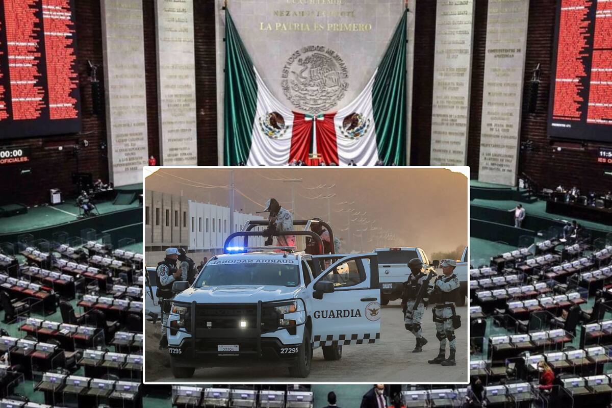 Aprueban reforma que integra la Guardia Nacional a Sedena en Cámara de Diputados; estas son las reacciones