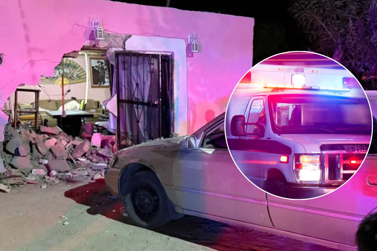 Menor de 14 años choca contra una casa y atropella a mujer de 62 en Coahuila