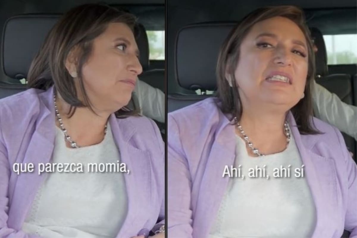 Xóchitl Gálvez critica a Claudia Sheinbaum llamándola “momia”