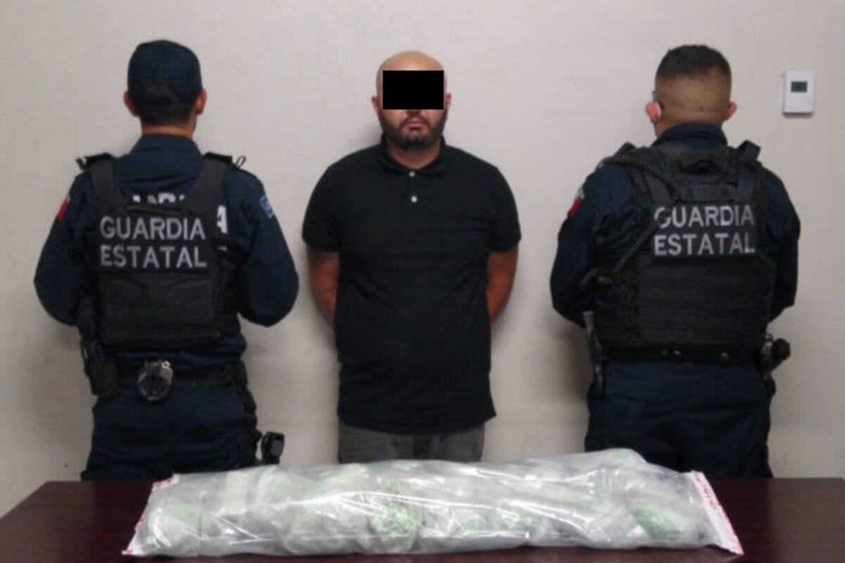 Cae afgano con 10 kilogramos de metanfetamina