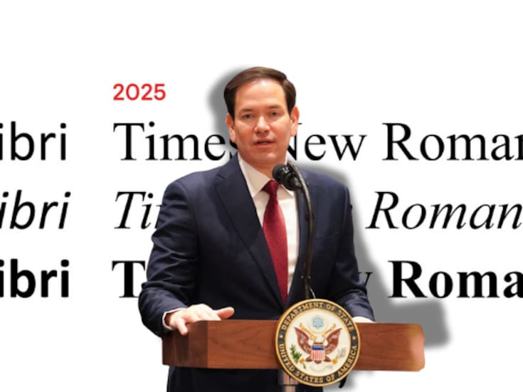 Por órdenes de Marco Rubio, el Departamento de Estado abandona la tipografía Calibri por considerarla parte de “la agenda woke”