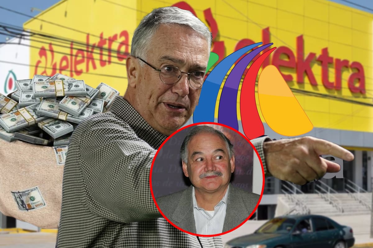 Salinas Pliego admitió que recibió 29 millones de dólares del hermano del ex presidente Salinas de Gortari para comprar TV Azteca pero pidió que quienes le deben a Elektra mejor se preocupen en pagar