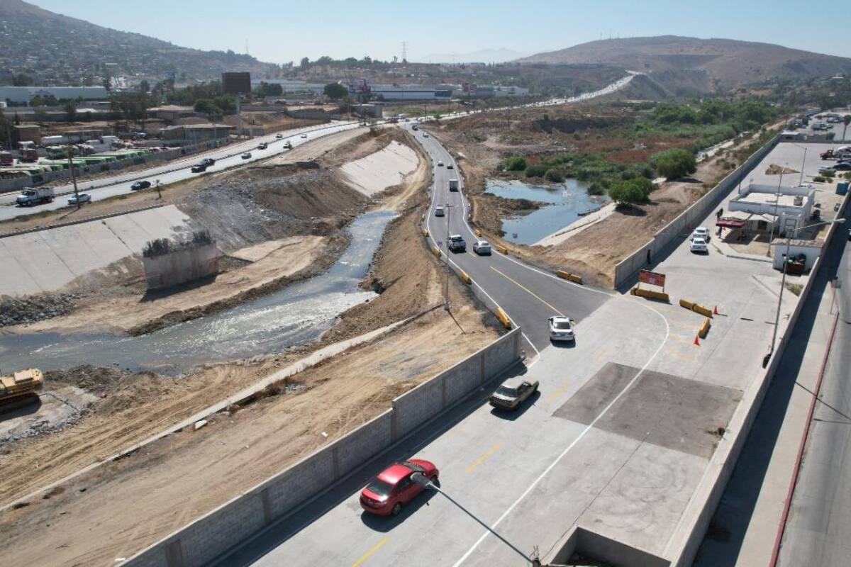 Tijuanenses cuentan con nueva ruta alterna del puente Los Olivos con apertura de terraplén