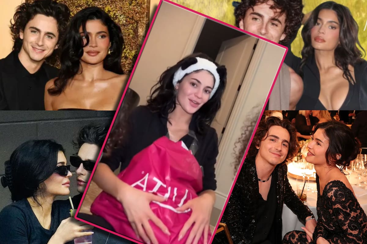 ¿Kylie Jenner embarazada de Timothée Chalamet? video en TikTok desata rumores