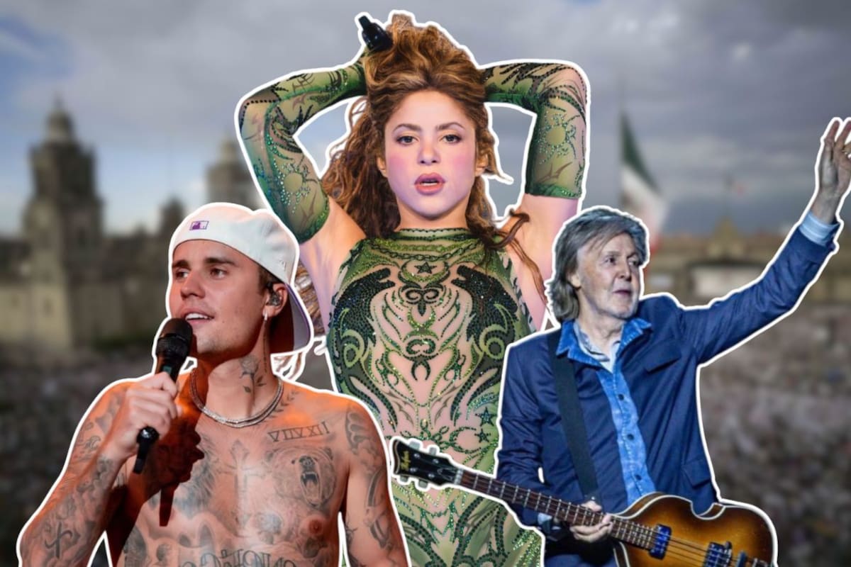 Los artistas que han logrado las mayores convocatorias en el Zócalo capitalino