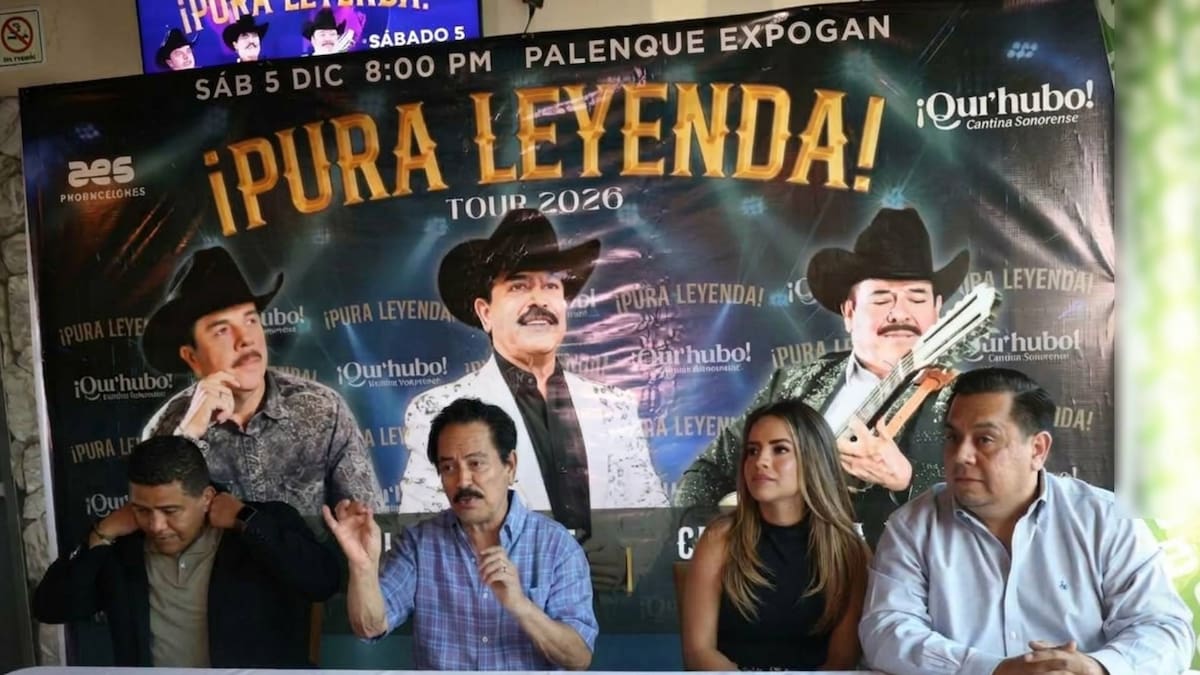 Lorenzo de Monteclaro se presentará en Hermosillo el 5 de diciembre