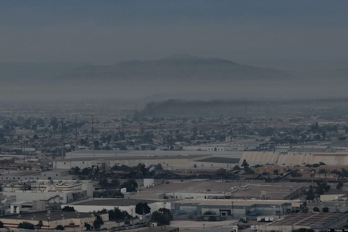 Sur, sureste y oeste de Mexicali concentran los niveles más altos de contaminación del aire: Redspira