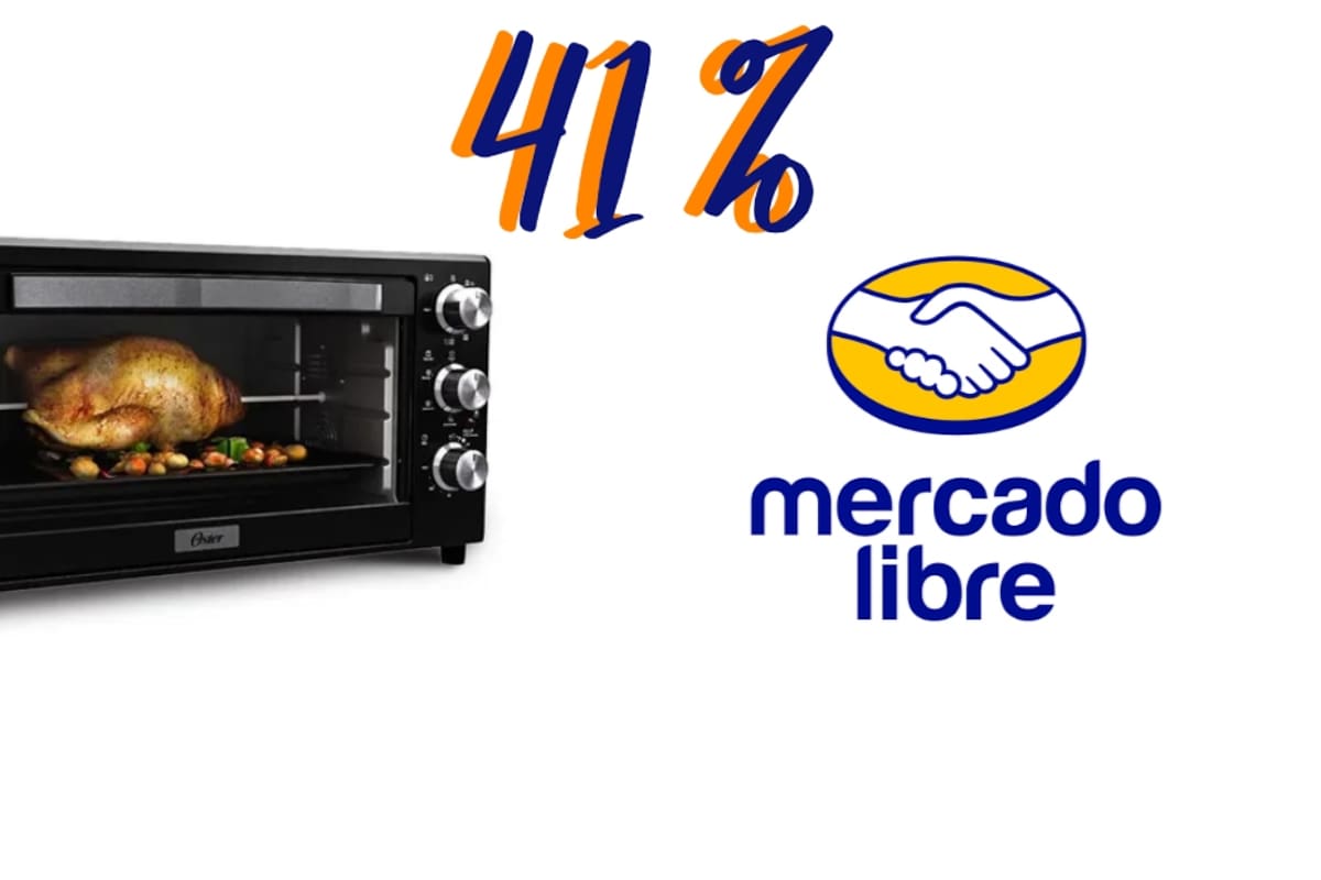 Ofertas en Mercado Libre: horno tostador Oster con 41% de descuento