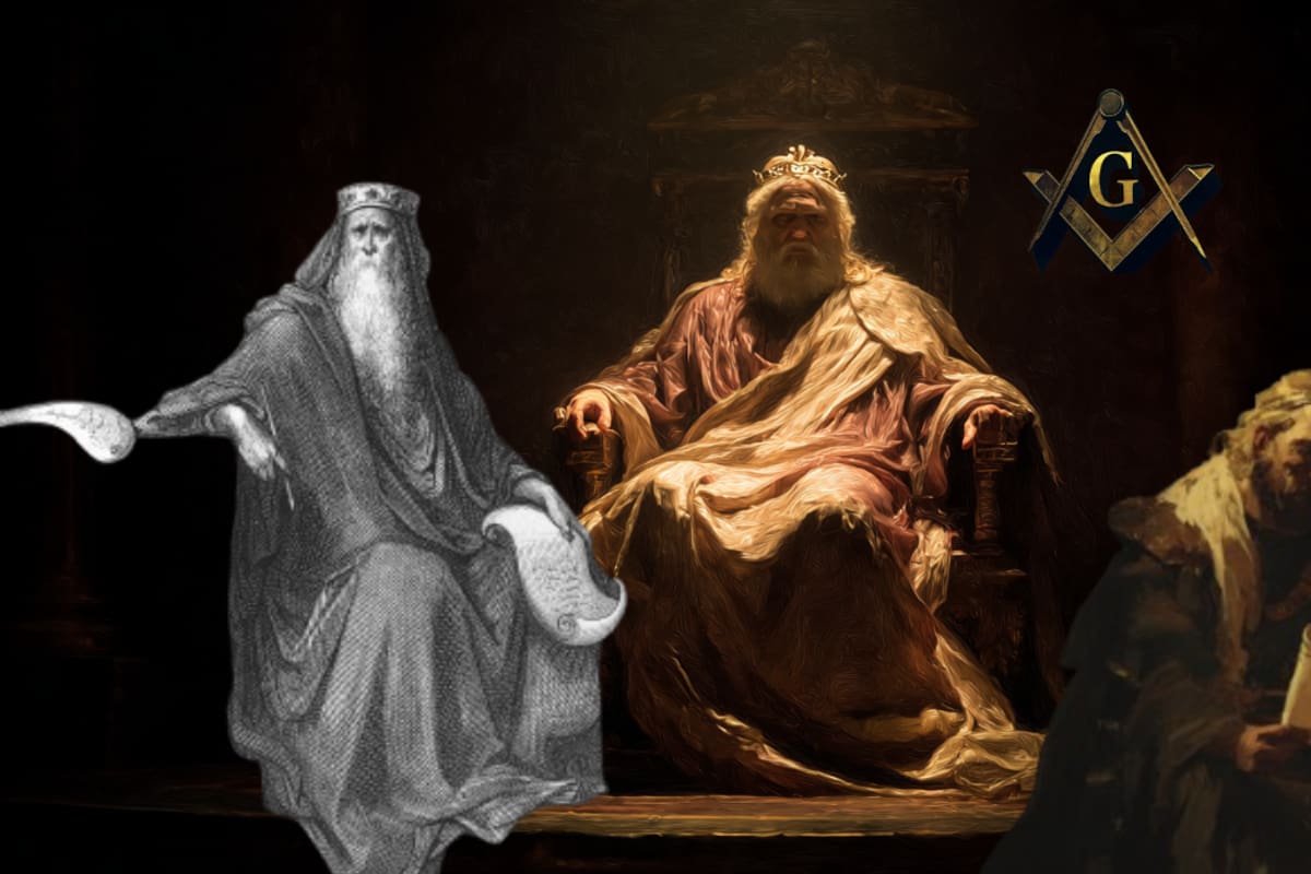 La masonería y la reinterpretación del Templo: Salomón y Hiram como símbolos despojados de Dios