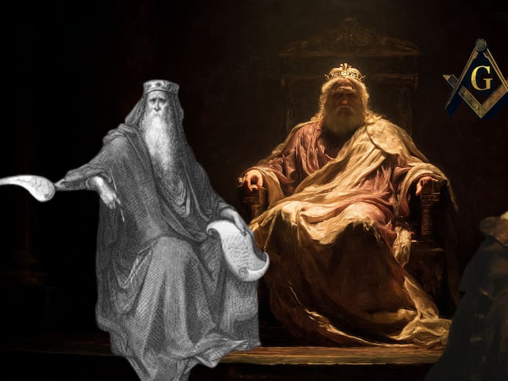 La masonería y la reinterpretación del Templo: Salomón y Hiram como símbolos despojados de Dios