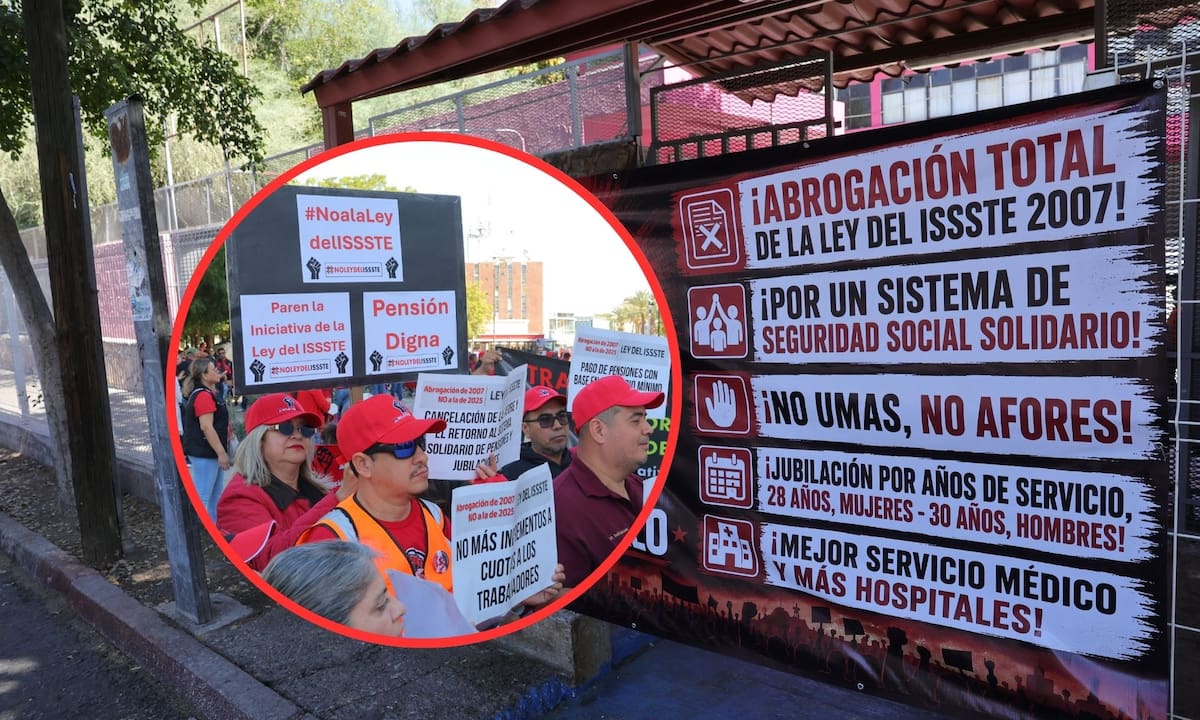 ¿Qué dice la Ley del ISSSTE 2007? Los maestros exigen eliminar Afores para que el gobierno vuelva a pagar pensiones completas y sin bancos de por medio, una propuesta que las autoridades rechazan por su alto costo económico | Archivo GH