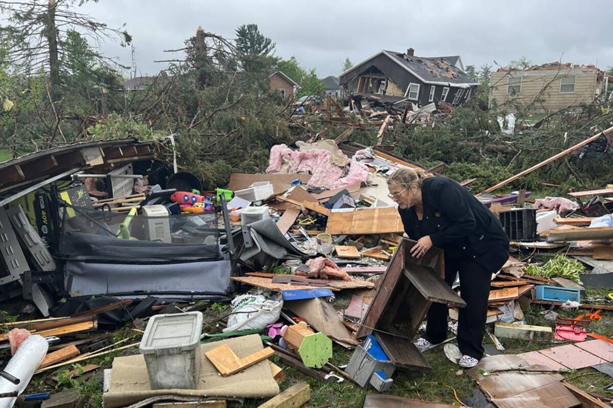 Reportan segunda muerte por extraño tornado en el norte de Michigan