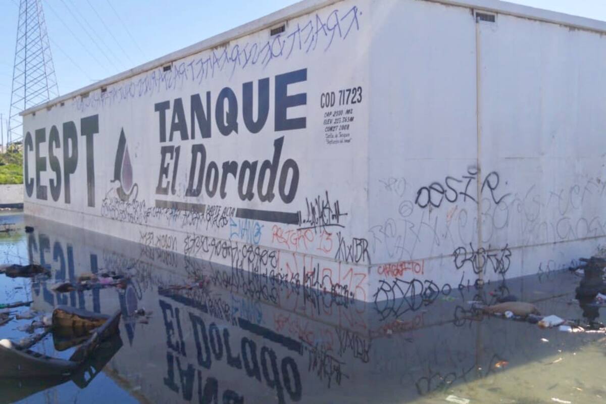Inundación en Villas del Dorado por vandalismo: Cespt