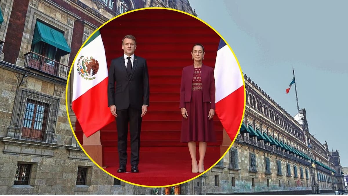 Se reúnen CSP y Macron en Palacio Nacional; México busca recuperar códices prehispánicos en poder de Francia