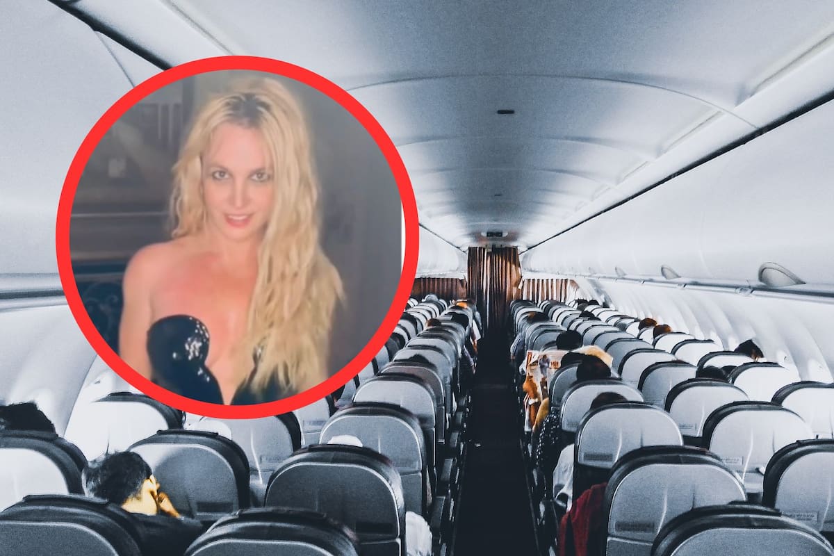 Britney Spears causa revuelo a bordo de un vuelo privado