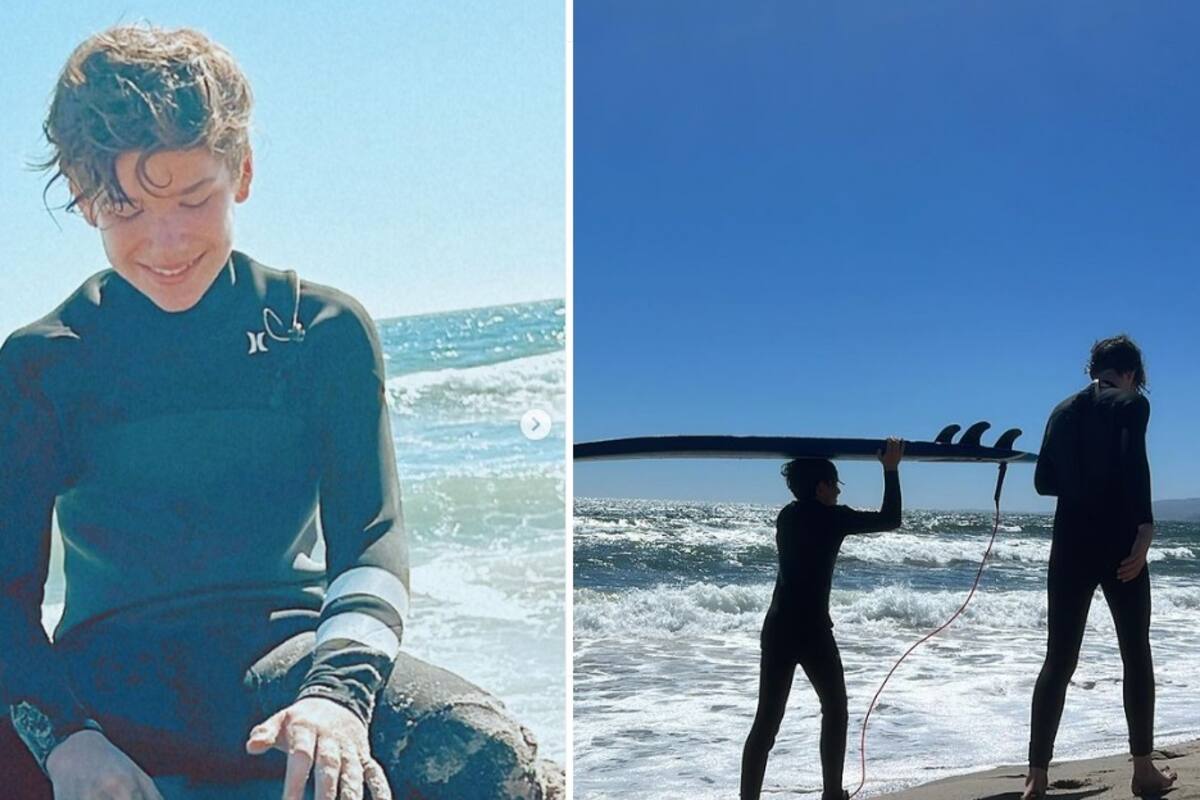 Ricky Martin disfruta de la playa con sus hijos en su semana de cumpleaños: "Soy el padre más afortunado del mundo"