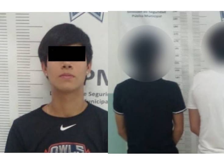 Cuatro jóvenes detenidos tras riña frente a Cobach Hidalgo