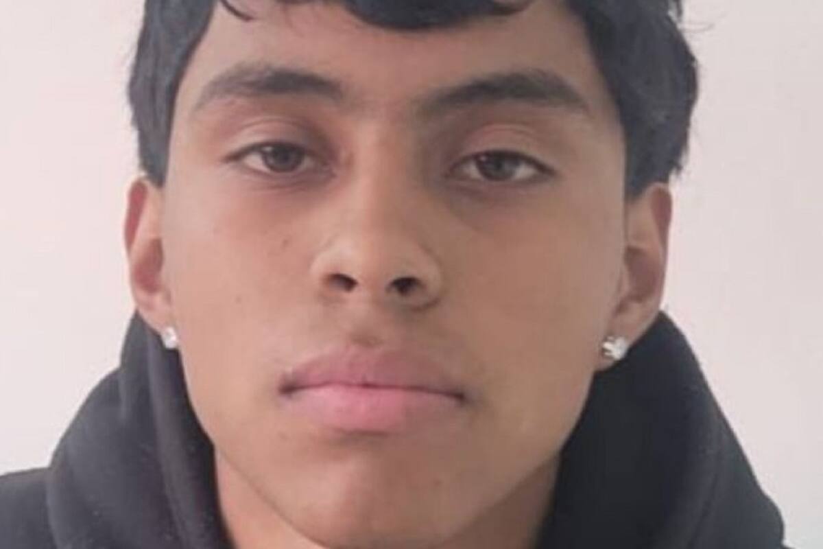 Se busca a Ghaleb Alexander Araujo Florez de 16 años de edad
