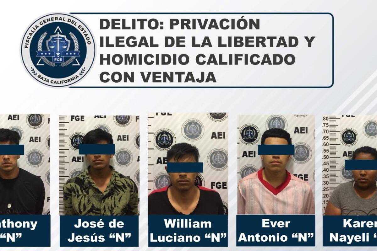 FGE cumplimenta orden de aprehensión a cinco por delito secuestro y homicidio