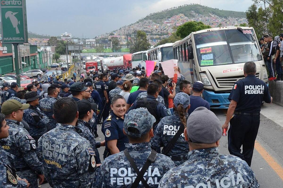 Convoca Policía Federal a paro nacional en protesta a GN