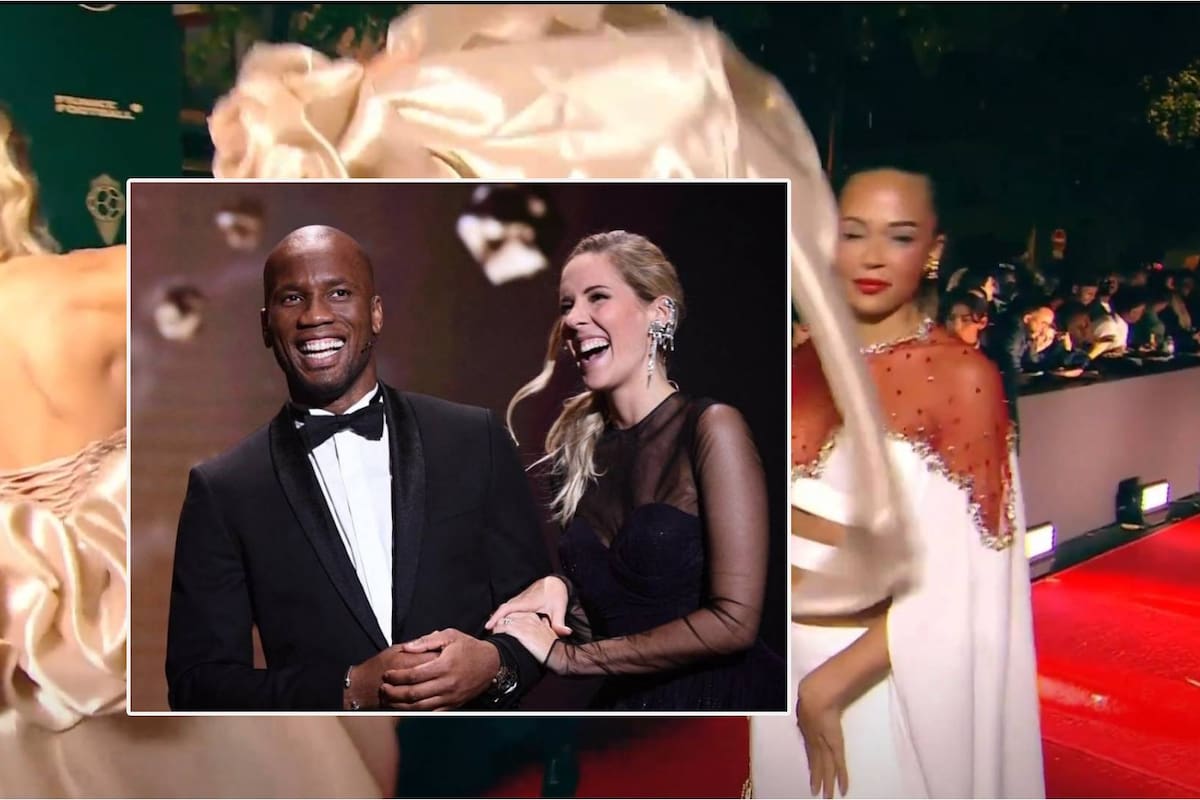 ¿Quién es Sandy Heribert y por qué la revientan durante gala del Balón de Oro con Didier Drogba?