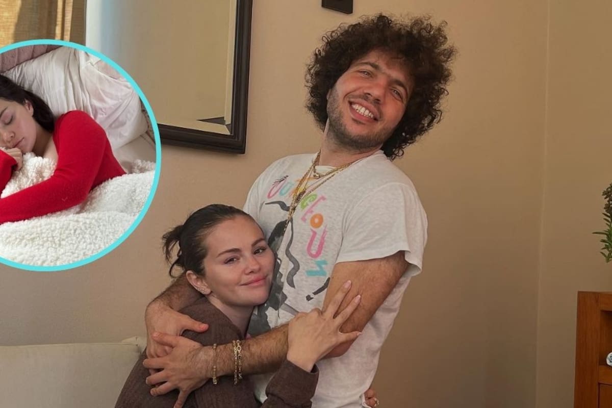 Benny Blanco celebra el cumpleaños de Selena Gomez con una serie de fotos de ella durmiendo