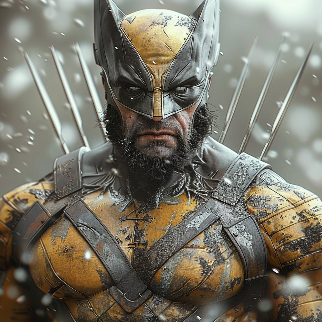 La historia trágica de James Howlett cobra vida visual en las representaciones de la inteligencia artificial.