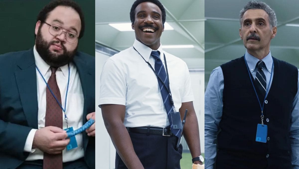 Zach Cherry, Tramell Tillman y John Turturro.