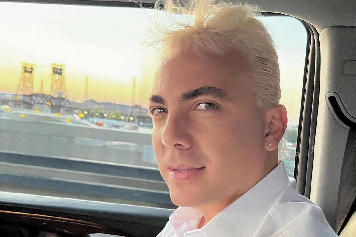 Cristian Castro aparece “irreconocible” en Instagram