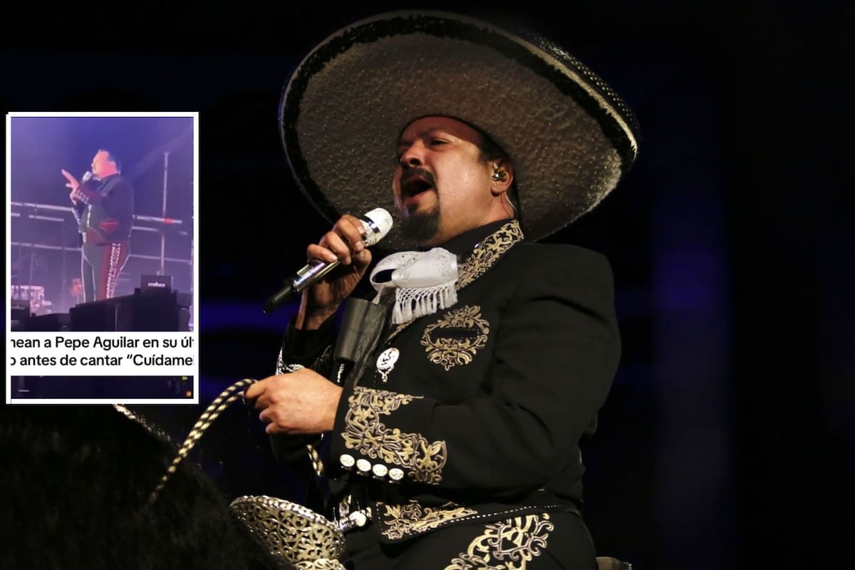 Pepe Aguilar es abucheado tras cantar tema dedicado a Nodal