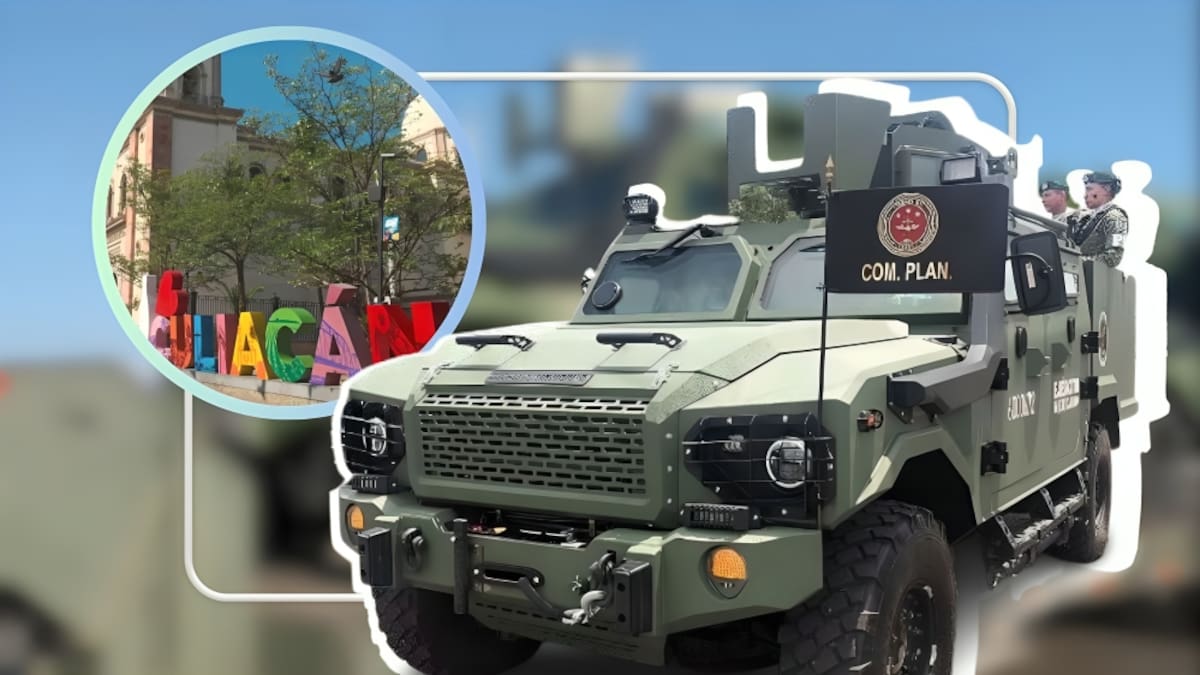 Este es el Ocelot: El vehículo que el Ejército usa para operativos en Sinaloa