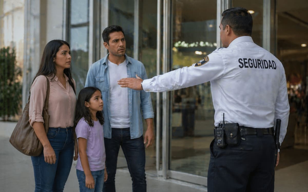 San Pedro prepara reglamento para que negocios soliciten retirar clientes o visitantes sin consumo y especialistas advierten riesgos de discriminación en plazas comerciales. Foto: Especial