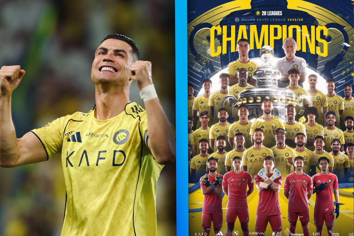 Cristiano Ronaldo y el Al Nassr quedan campeones de la Saudi Pro League