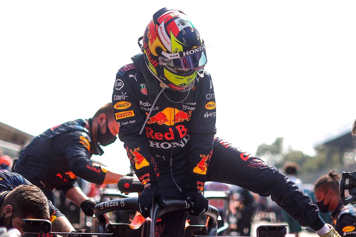 Sanción deja sin podio a 'Checo' Pérez en Gran Premio de Italia; quedó en tercero