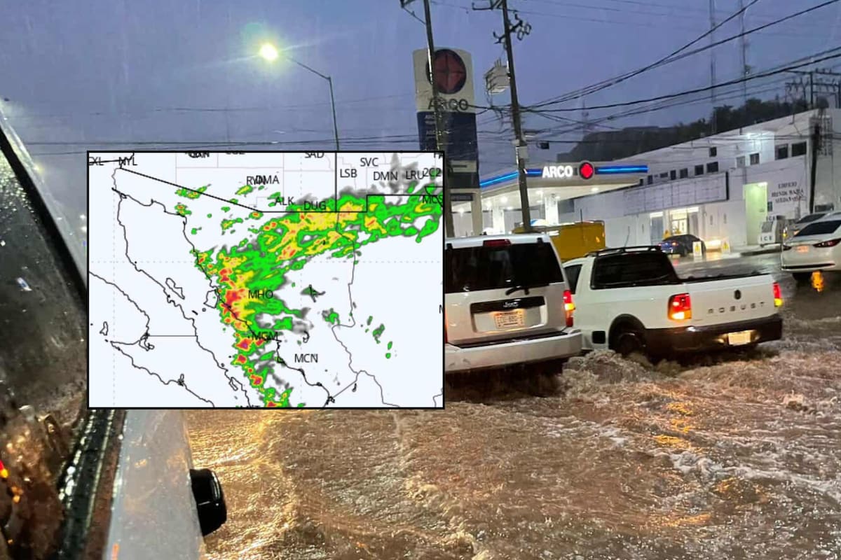 Lluvias continuarán este domingo en Hermosillo
