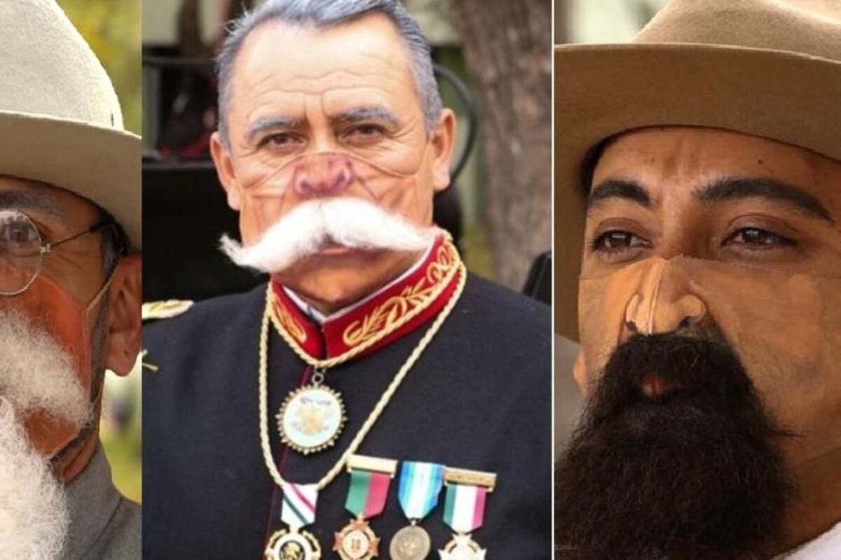 ¡Bigotones! Cubrebocas de Revolución usarán militares en desfile del 20 de noviembre