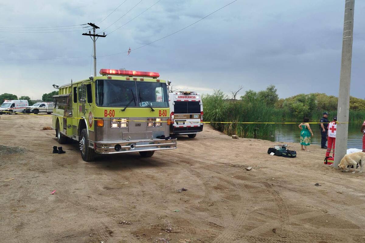 Recuperan tres cuerpos ahogados en lago de Tecate