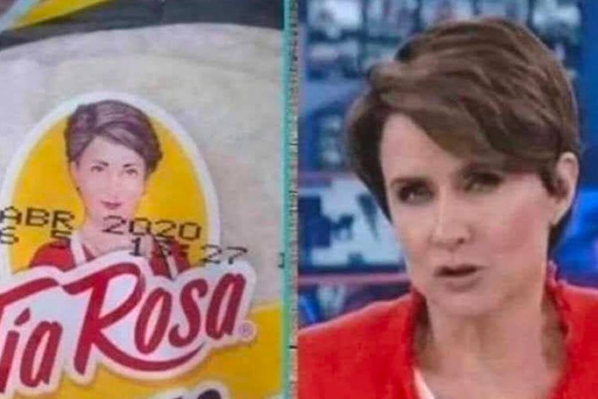 ¿Denise Maerker es la señora de las Tortillinas Tía Rosa?