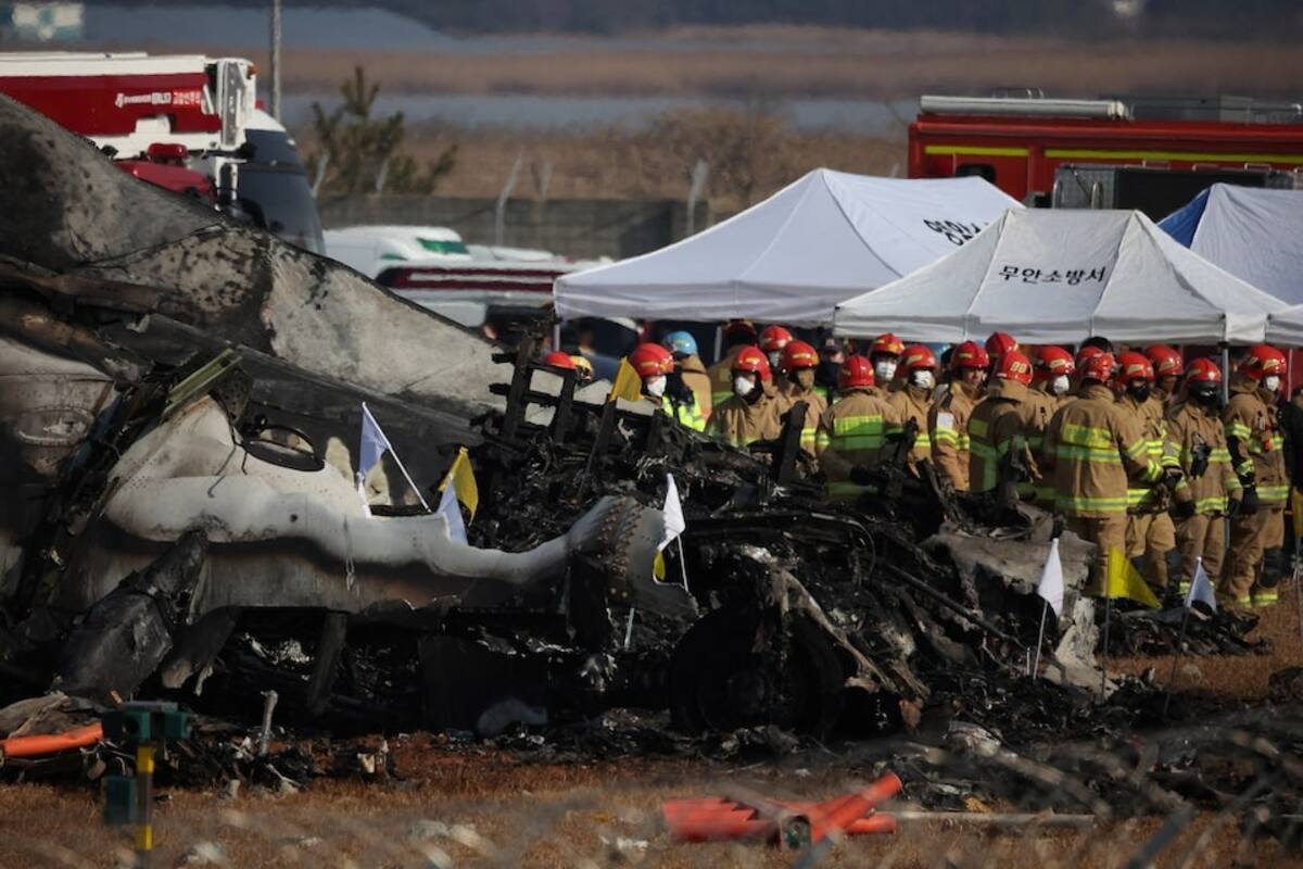 Este accidente aéreo es el más letal desde 1997 en Corea del Sur. | Crédito: REUTERS