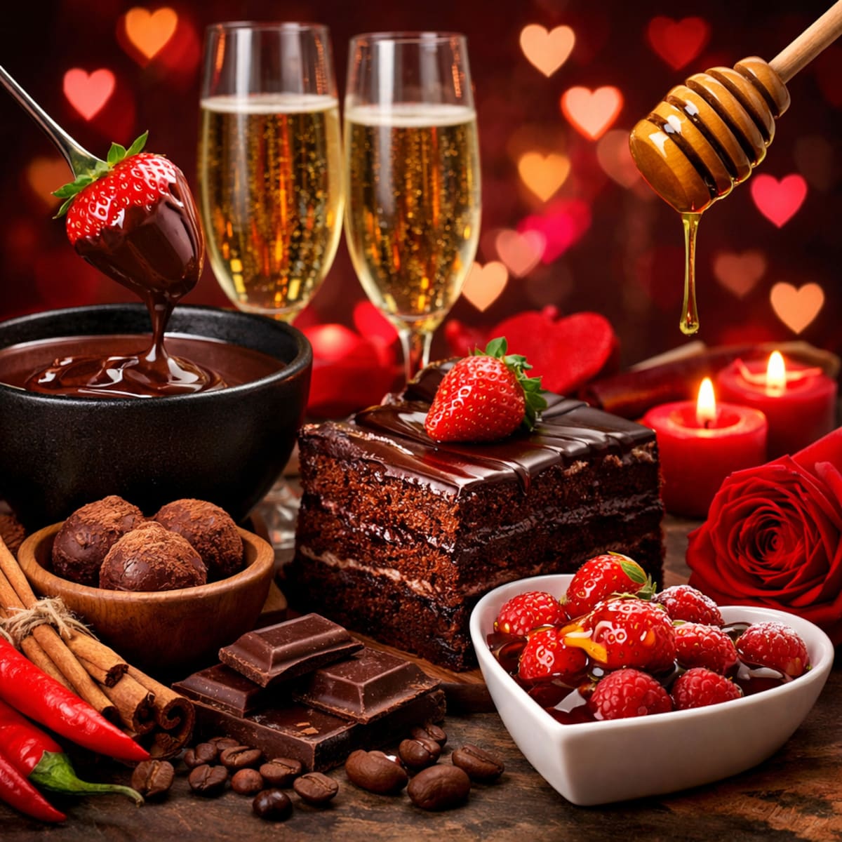 Alimentos afrodisíacos.