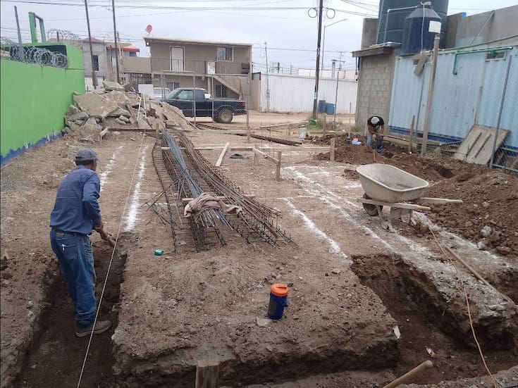 Construcción tiene caída de un 22% en 2025