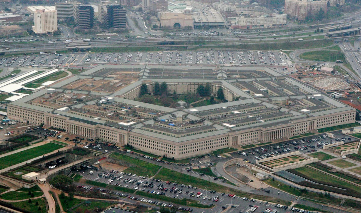 Fotografía aérea de archivo del 27 de marzo de 2008 del Pentágono en Washington. (AP Foto/Charles Dharapak, Archivo)