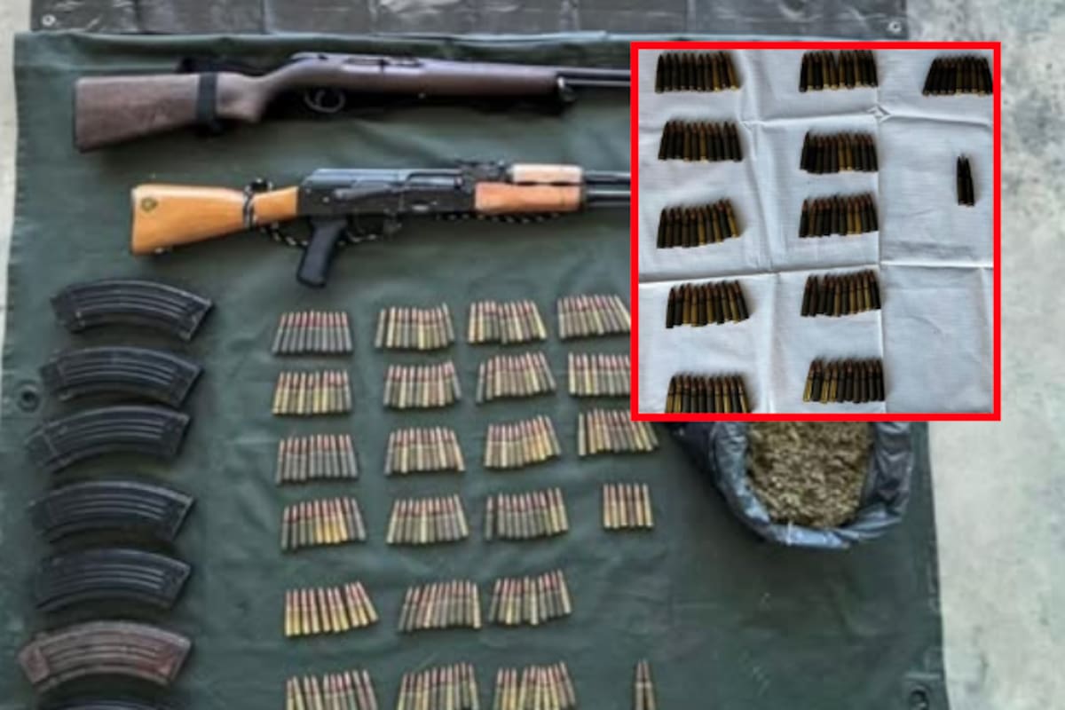 Operativo en Mazatlán: Ejército y Guardia Nacional aseguran armas, cartuchos y presunta marihuana en zona rural